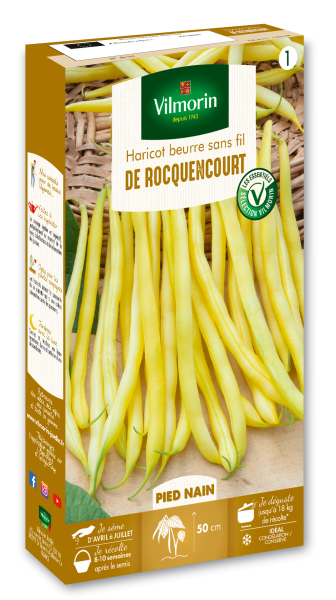 Légumes Secs - Haricot Nain Beurre de Rocquencourt - PACKAGING_3D_RECTO